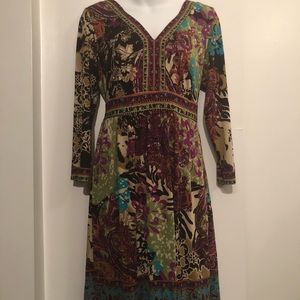 ECI New York V-Neck Dress